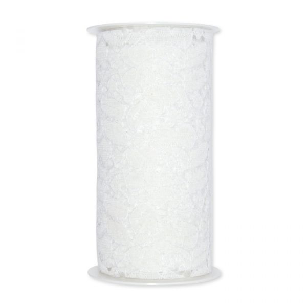 Spitze, geschnitten white Hauptbild Detail