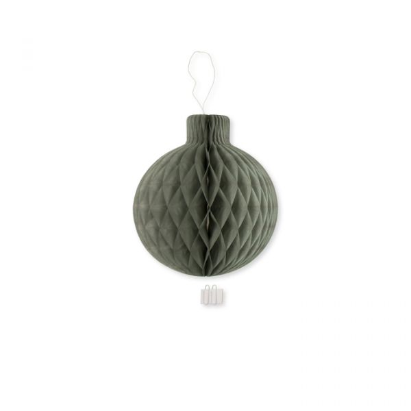 Wabenpapier "Kugel" 11269 grey Hauptbild Detail