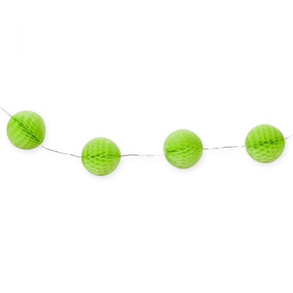 LED-Girlande "Wabenbälle" green Hauptbild Detail