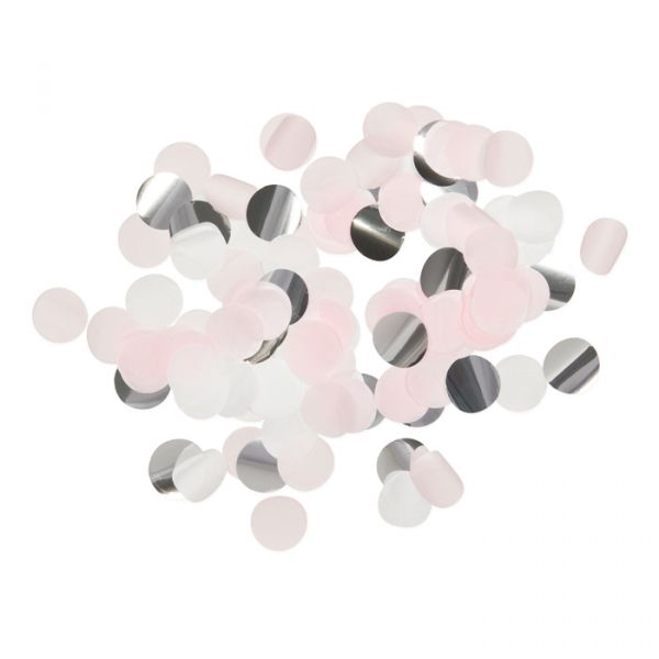 Konfetti Mix rose/silver/white Hauptbild Detail