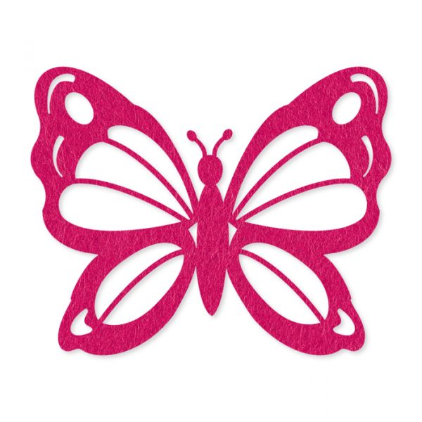 Filz-Schmetterling purple Hauptbild Detail