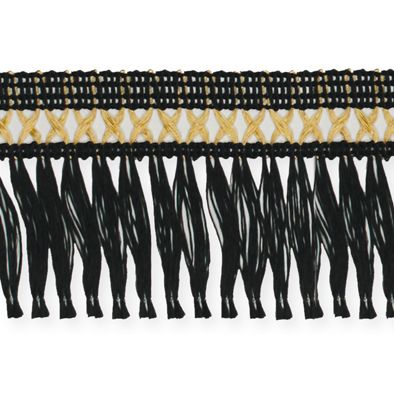 Kreuz-Franse black/gold Hauptbild Detail