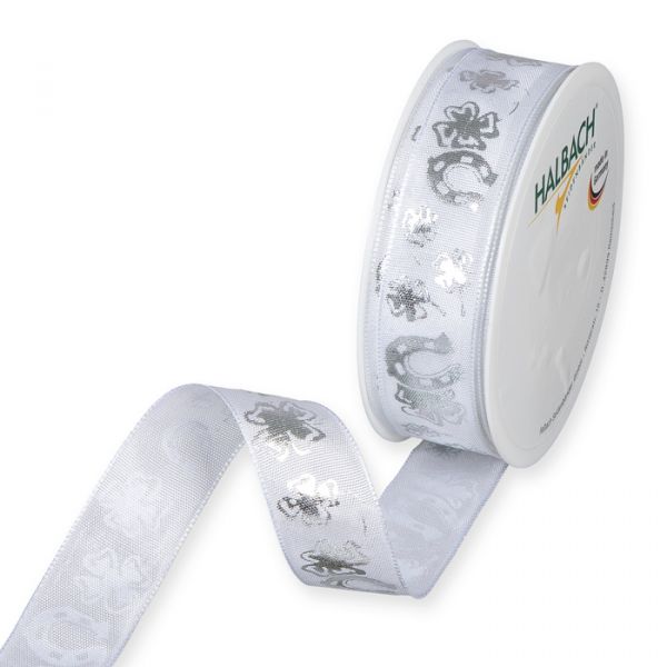 Druckband "Silvester" 1339 white/silver Hauptbild Listing