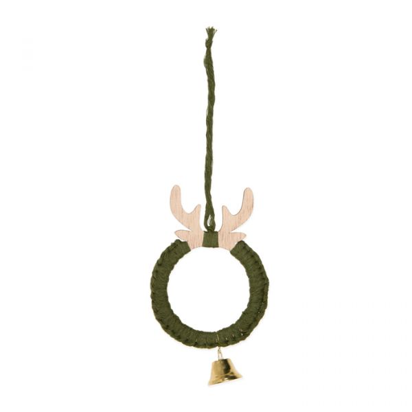 Weihnachtsanhänger "Elch" 15853 green Hauptbild Detail