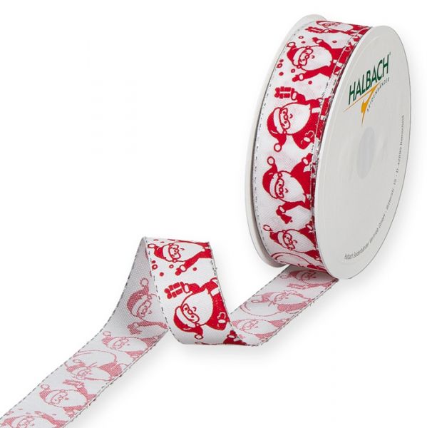 Druckband "Santa" 1590 white/red/silver Hauptbild Listing