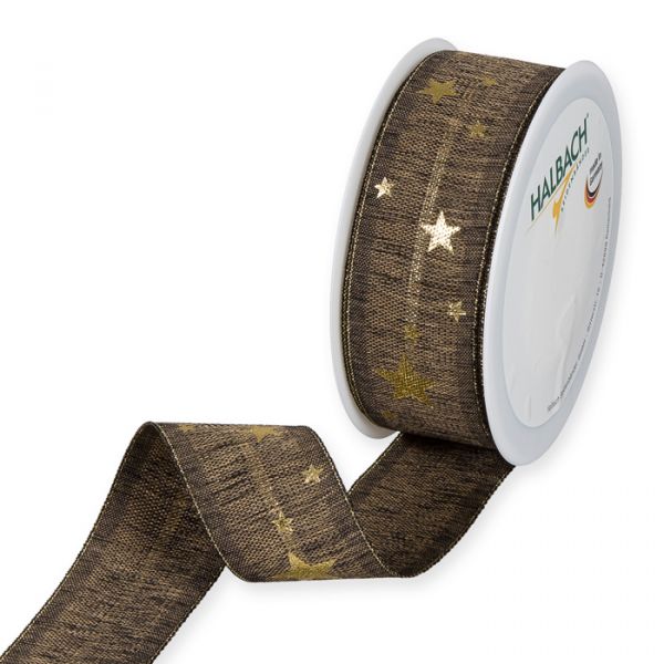 Druckband "Sterne" 1678 natural/black/gold Hauptbild Listing