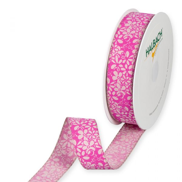 Druckband "Streublümchen" 1844 pink/pale pink Hauptbild Listing