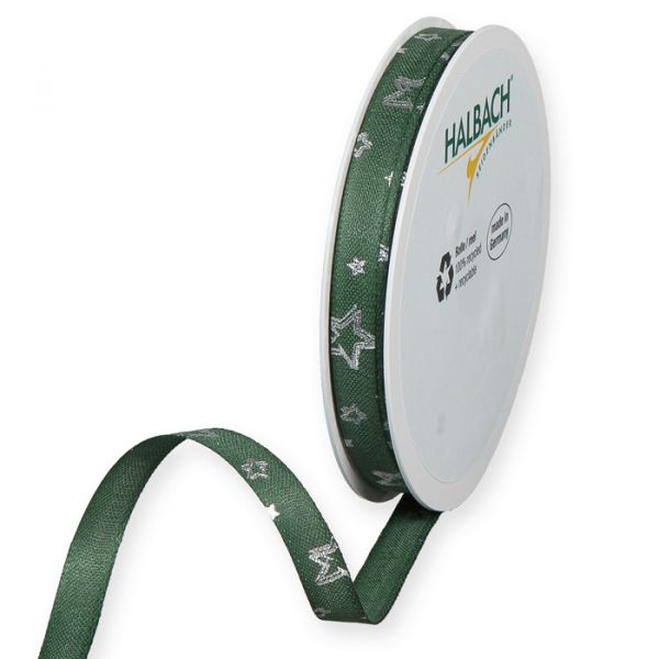 Druckband "Sternchen" 1958 dark sage/silver Hauptbild Listing