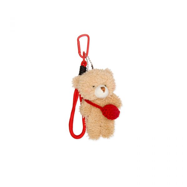 Taschenanhänger, Schlüsselanhänger "Teddy", Taschendeko, Bag Charms, Trend-Accessoires 21600 natural Hauptbild Detail