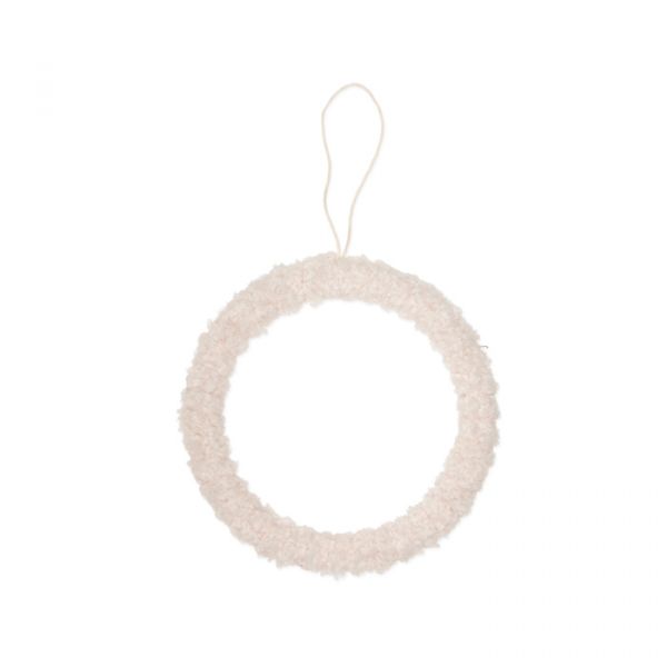 Kunstfell-Hänger "Ring", Deko-Hoop 23511 cream Hauptbild Detail