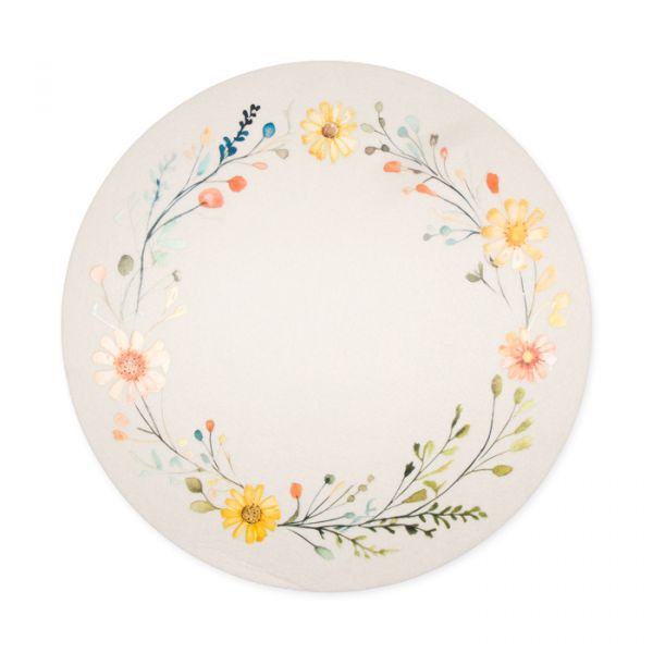 Filz-Tischset "Blumenkranz" 23545 cream Hauptbild Listing