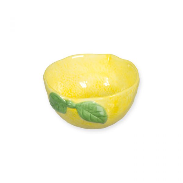 Porzellan-Schale "Zitrone", Dekoschale 23564 lemon/green Hauptbild Detail