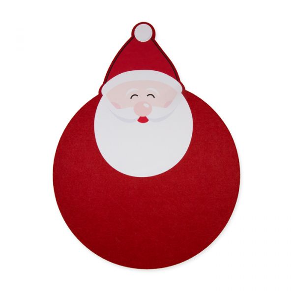 Filz-Tischset "Nikolaus" 23573 red Hauptbild Detail