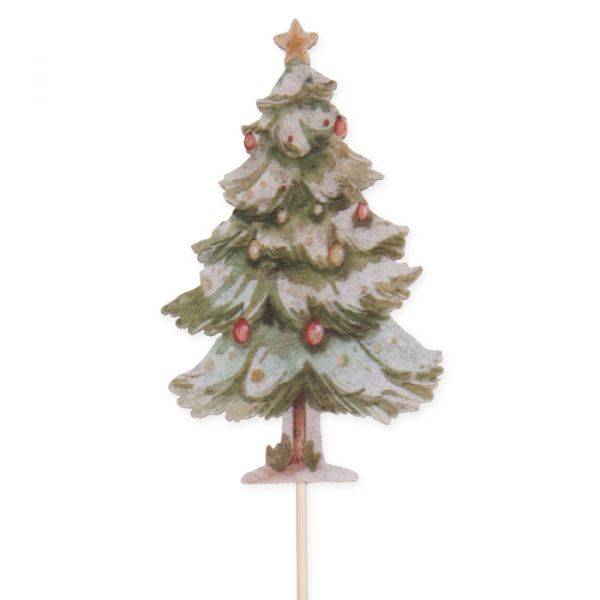 Filz-Stecker "Tannenbaum" 23603 green/natural Hauptbild Detail