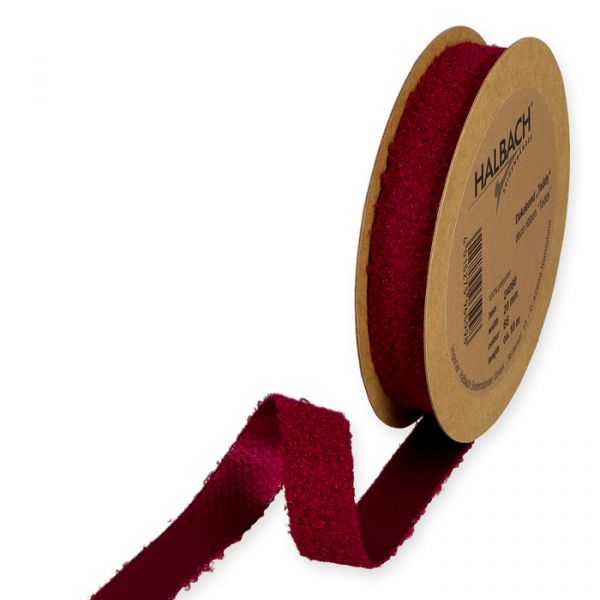 Dekoband "Teddy" 24080 wine red Hauptbild Listing