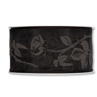 Trauerflor black/black Hauptbild Detail
