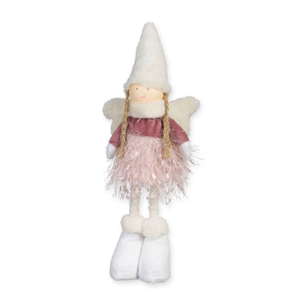 Deko-Engel - Aufsteller, ca. 34 cm 34148 rose/cream Hauptbild Detail