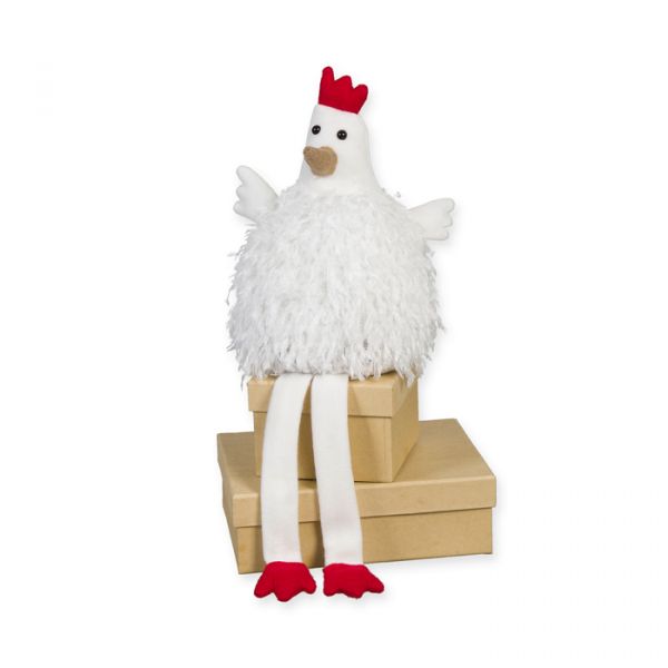 Aufsteller "Huhn", Osterdeko 34183 white Hauptbild Detail