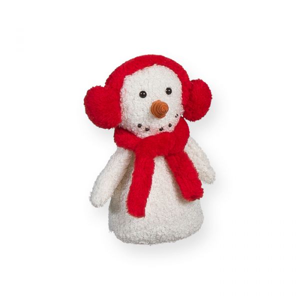 Schneemann-Aufsteller 34204 white/red Hauptbild Detail