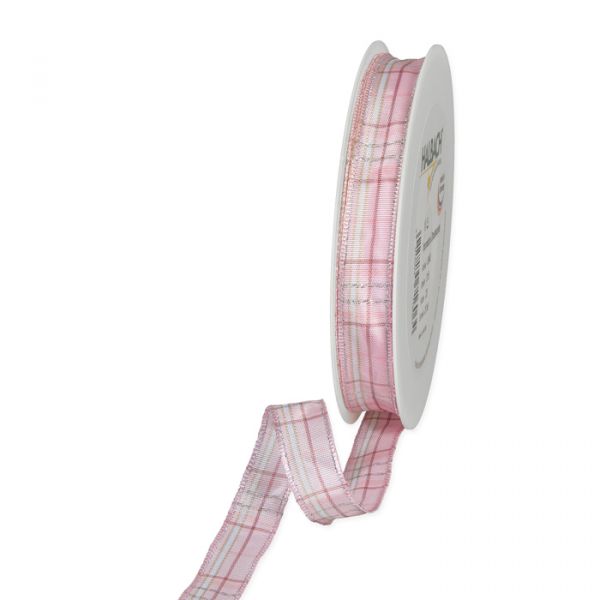 Karoband formbare Drahtkante 3840 pale rose/dusky pink/silver Hauptbild Listing