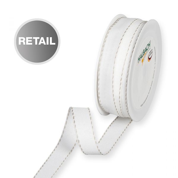 Dekorationsband 3929R white/linen Hauptbild Listing