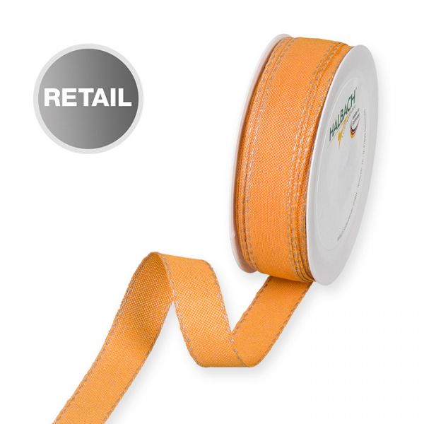 Dekorationsband 3929R orange/linen Hauptbild Listing