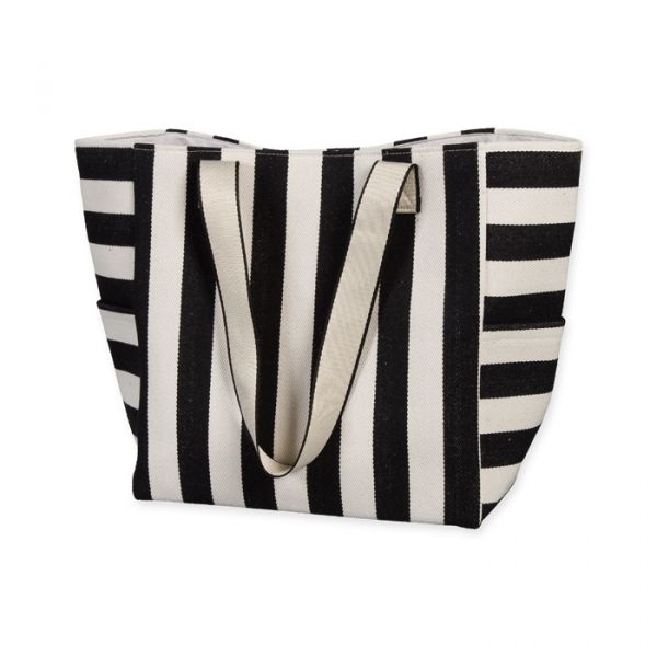 Shopper / Strandtasche, Schultertasche 42400 black/natural Hauptbild Detail