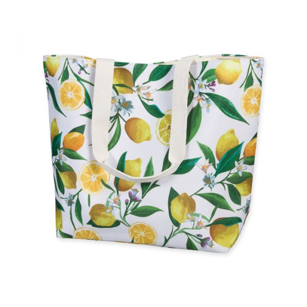 Shopper / Strandtasche, Schultertasche 42401 white/yellow/green Hauptbild Detail