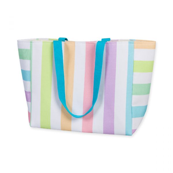 Shopper / Strandtasche, Schultertasche 42402 multicolor/white - stripes Hauptbild Detail