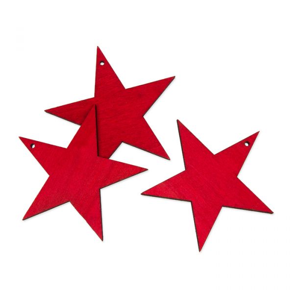 Holz-Anhänger "Stern" 46315 red Hauptbild Listing