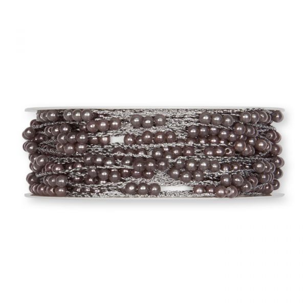 Perlen-Gimpe 4759 grey/silver Hauptbild Detail