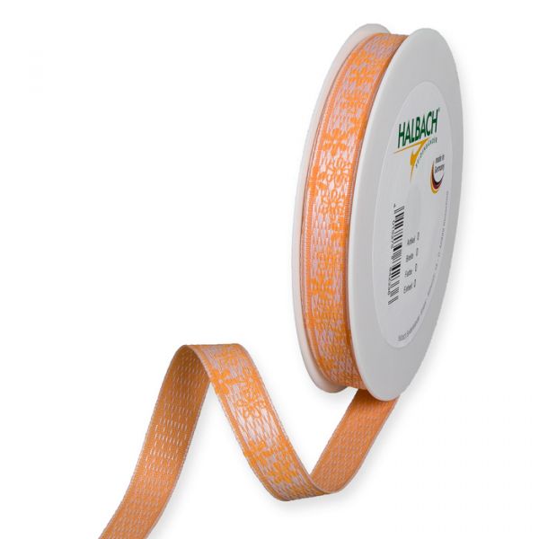 Druckband "Blümchen" 497 apricot/pale rose Hauptbild Listing