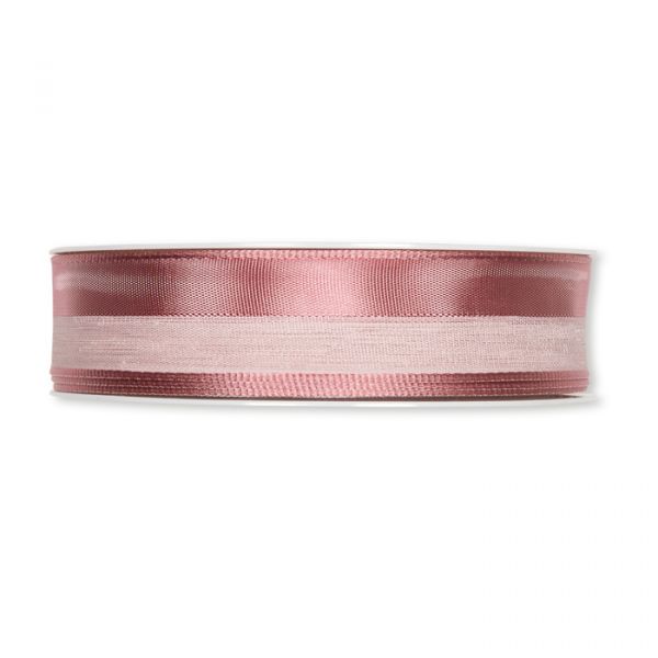 Streifenband "Materialmix" dusky pink Hauptbild Detail