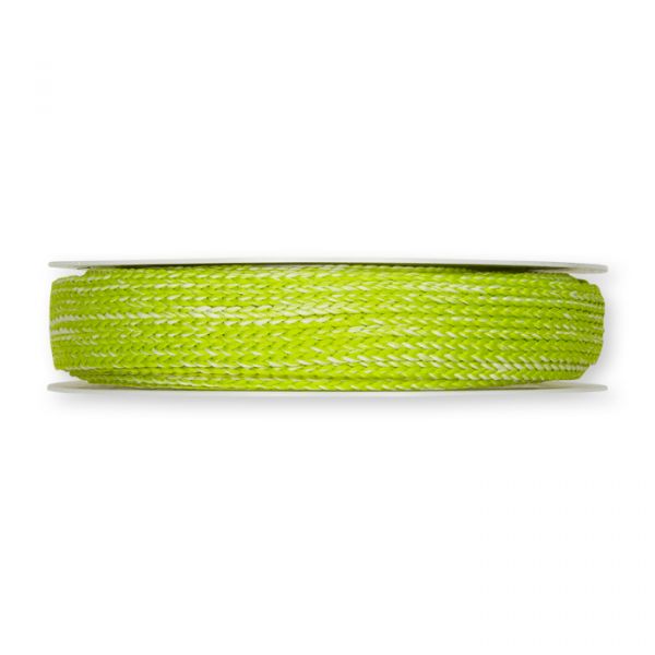 Dekoband aus meliertem Garnin Strickoptik 5520 green Hauptbild Detail