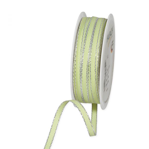 Weihnachtsband  5615 pale green/silver Hauptbild Listing
