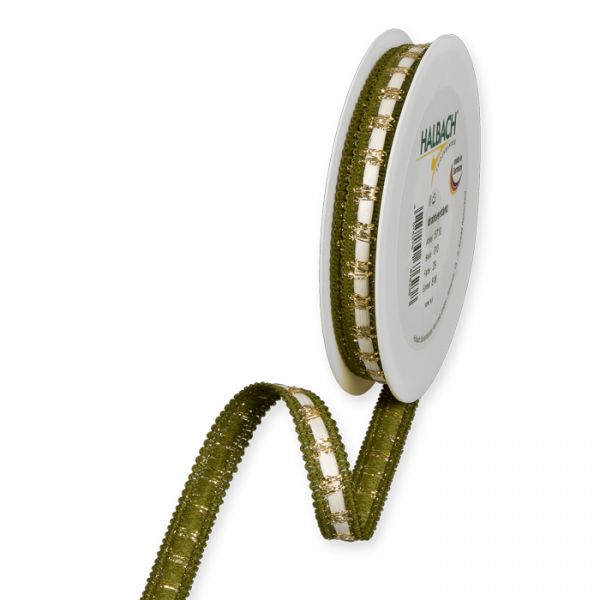 Litze drahtverstärkt 5710 reed green/white/gold Hauptbild Listing