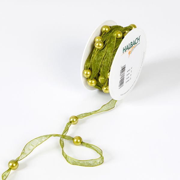 Organza-Perlenband 61503 green Hauptbild Listing