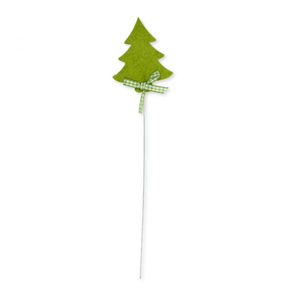 Drahtstecker "Weihnachtsbaum" 61932 green Hauptbild Detail