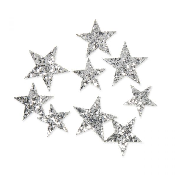 Glitter-Sortiment "Sterne" 63233 silver Hauptbild Listing