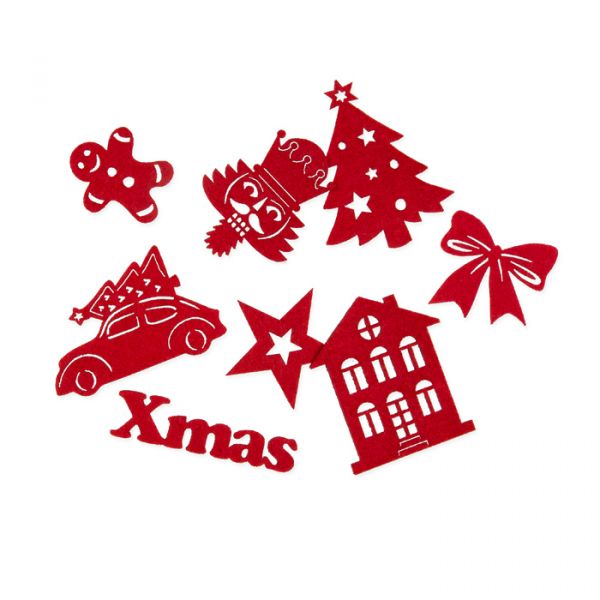 Filzsortiment "Xmas" 63256 red Hauptbild Listing