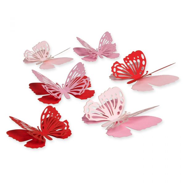 Papier-Schmetterlinge 63300 rose/pink/red Hauptbild Listing