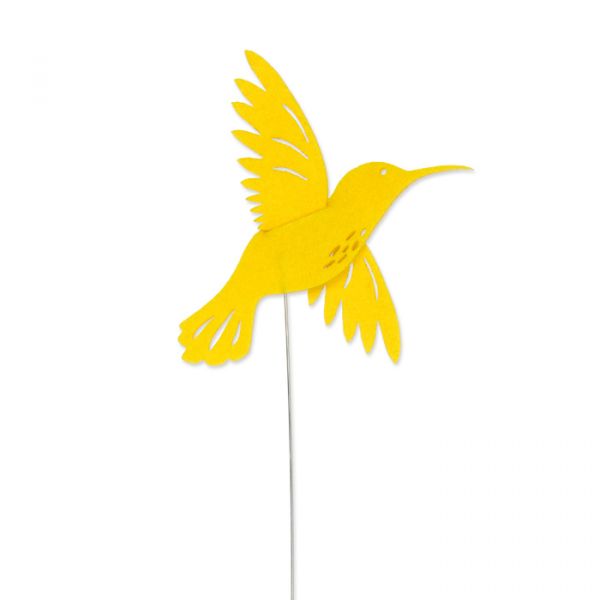 Drahtstecker "Kolibri" 63508 lemon Hauptbild Detail