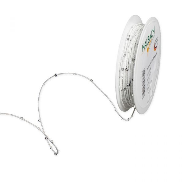 Paillettengimpe 649 white/silver Hauptbild Listing