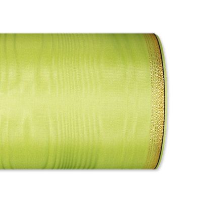 Moiréband / farbig light green Hauptbild Detail