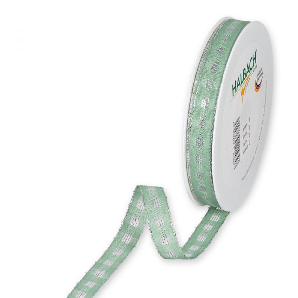 Weihnachtsbändchen 7285 mint/silver Hauptbild Listing