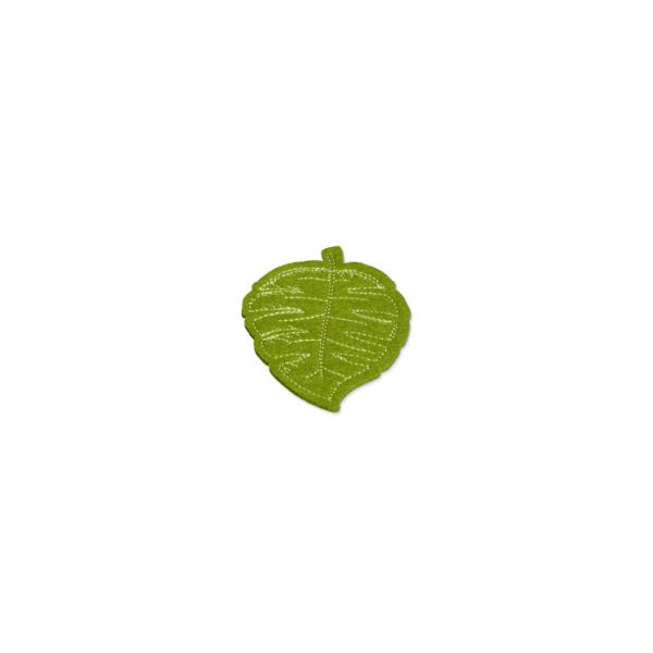 Filz-Deko "Monstera" mit Stickerei grass green/light green Hauptbild Listing