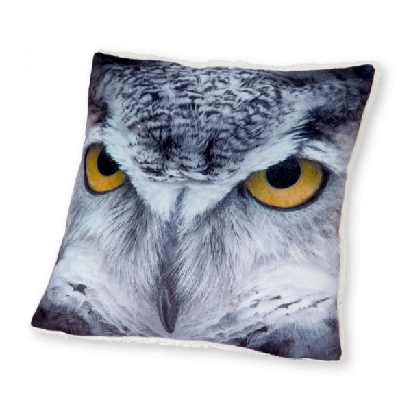 Kissen mit Tier-Motiv-Druck "Eule" 74355 owl Hauptbild Detail