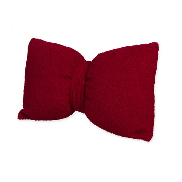 Kissen "Schleife" 77022 wine red Hauptbild Detail