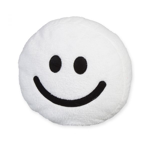 Dekokissen "Smiley" 77029 white Hauptbild Detail