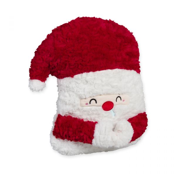 Dekokissen "Nikolaus", Weihnachtskissen 77040 red/white Hauptbild Detail